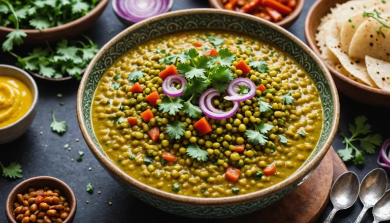 dahl de lentilles verte